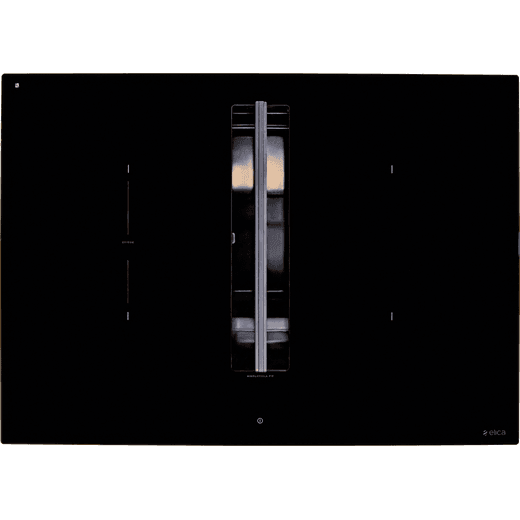 Elica 72cm Venting Induction Hob - Black